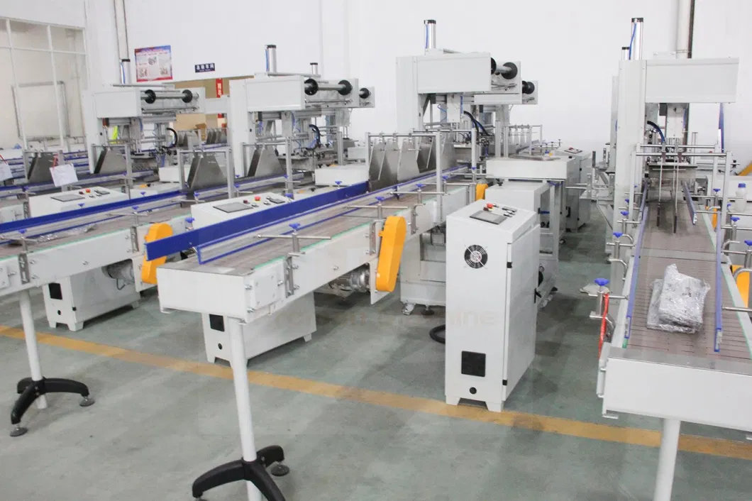 Factory Price Automatic Heat Tunnel PE Film Plastic Shrink Stretching Wrapping Machine