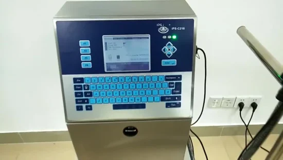 Industrial Automatic Online Cij Printer Inkjet Coding Machine Inkjet Code Printer Expiry Date Compatible Videojet Printer